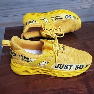 JUST SO SO Unisex Athletic Running Casual Sneakers Sports Tennis Shoes Size 42